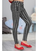 Black Plaid Pants NDZ53221 - Internetinė parduotuvė - Boutique